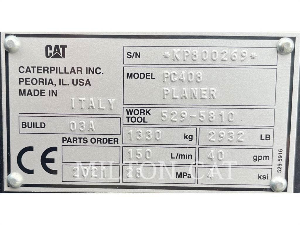 CAT PC408 COLD PLANER Jyrsimet