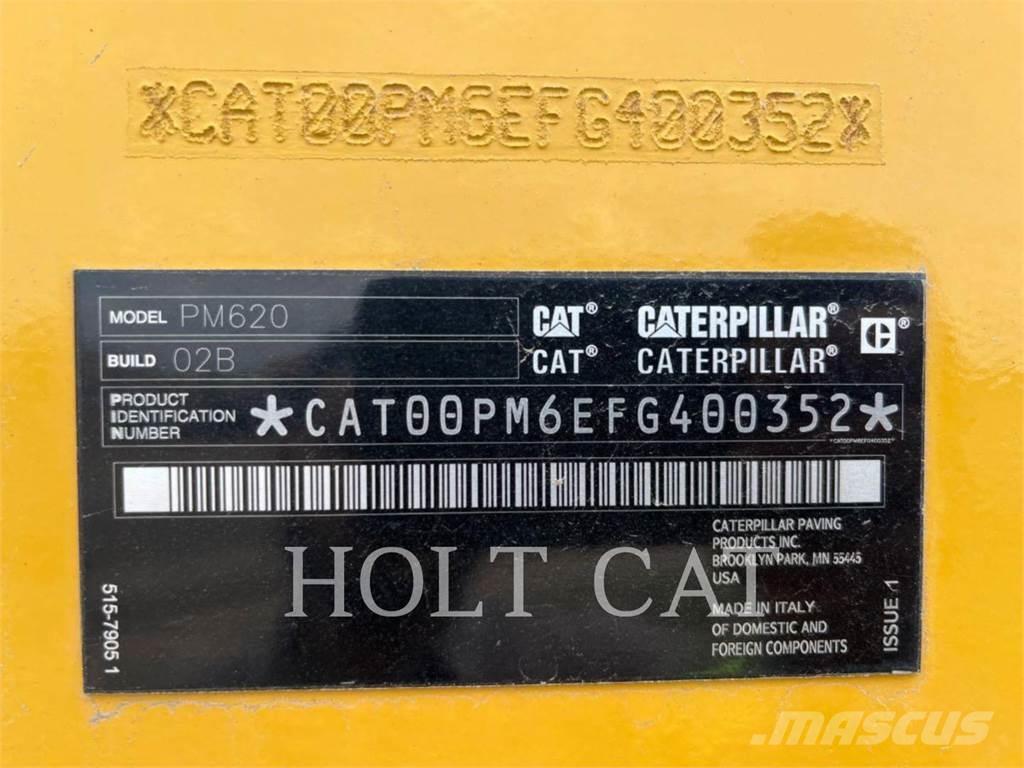 CAT PM620 Asfaltin uusiokäyttölaitteet