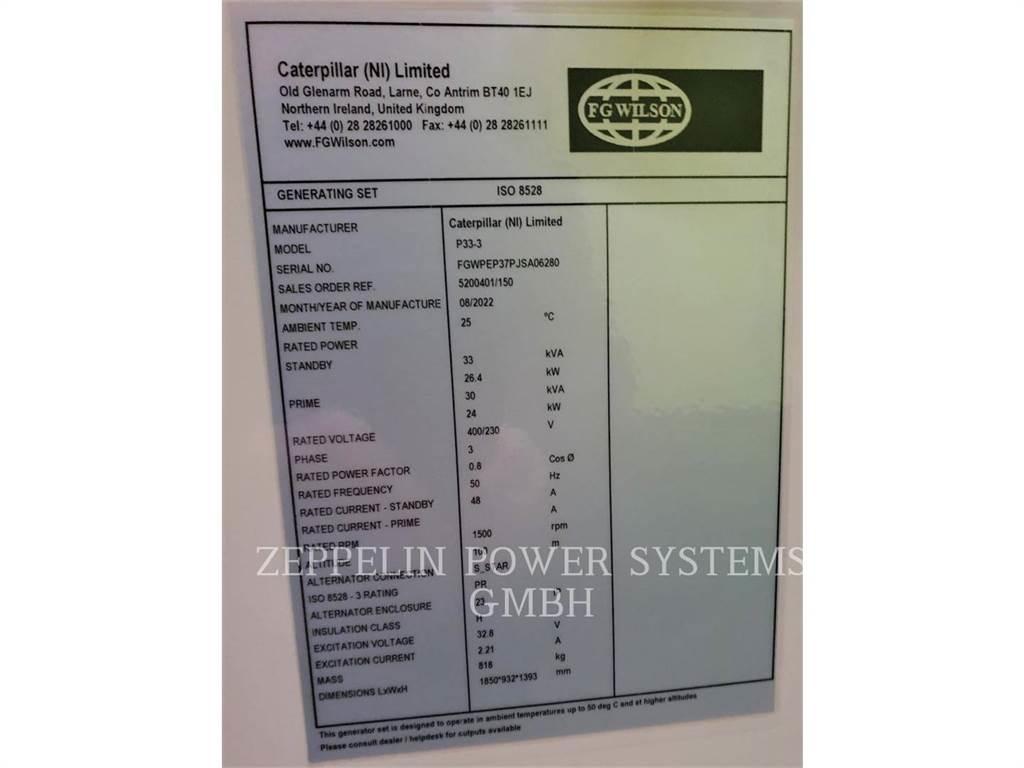 CAT PPO P33-3 Muut generaattorit