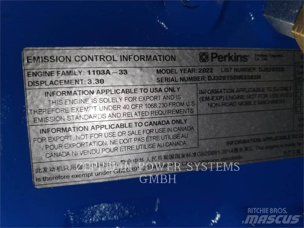 CAT PPO P33-3 Muut generaattorit