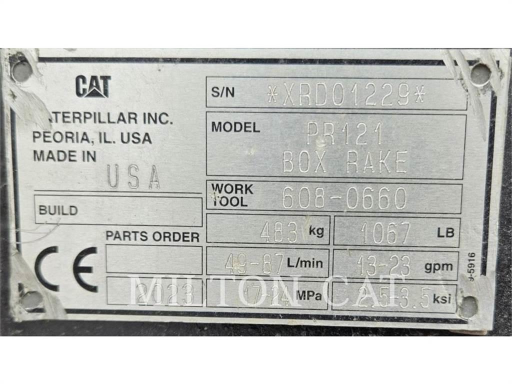 CAT PR121 POWERBOX RAKE Pöyhimet ja haravat