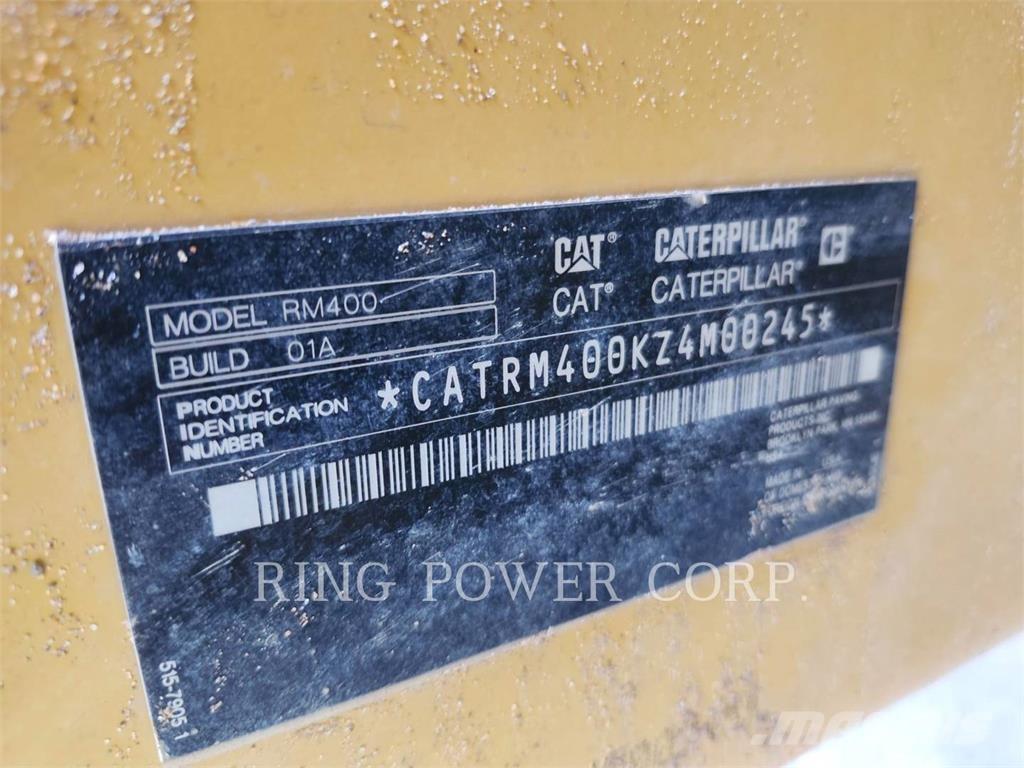 CAT RM400 Asfaltin uusiokäyttölaitteet