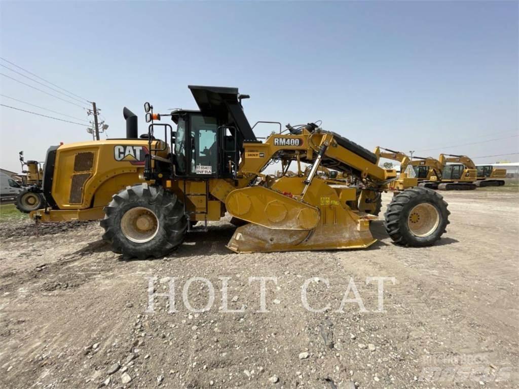 CAT RM400 CAB Asfaltin uusiokäyttölaitteet