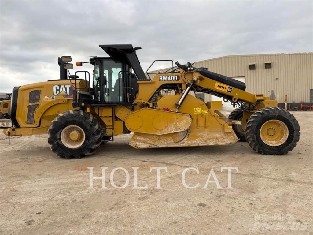 CAT RM400 CAB Asfaltin uusiokäyttölaitteet