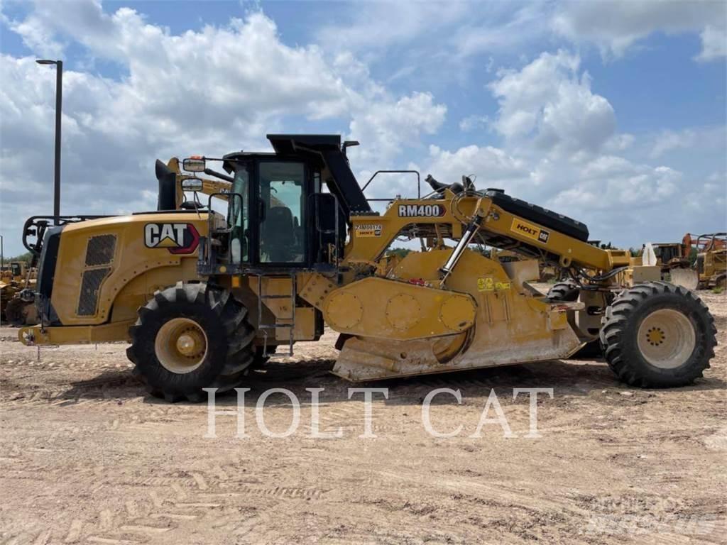 CAT RM400 CAB Asfaltin uusiokäyttölaitteet