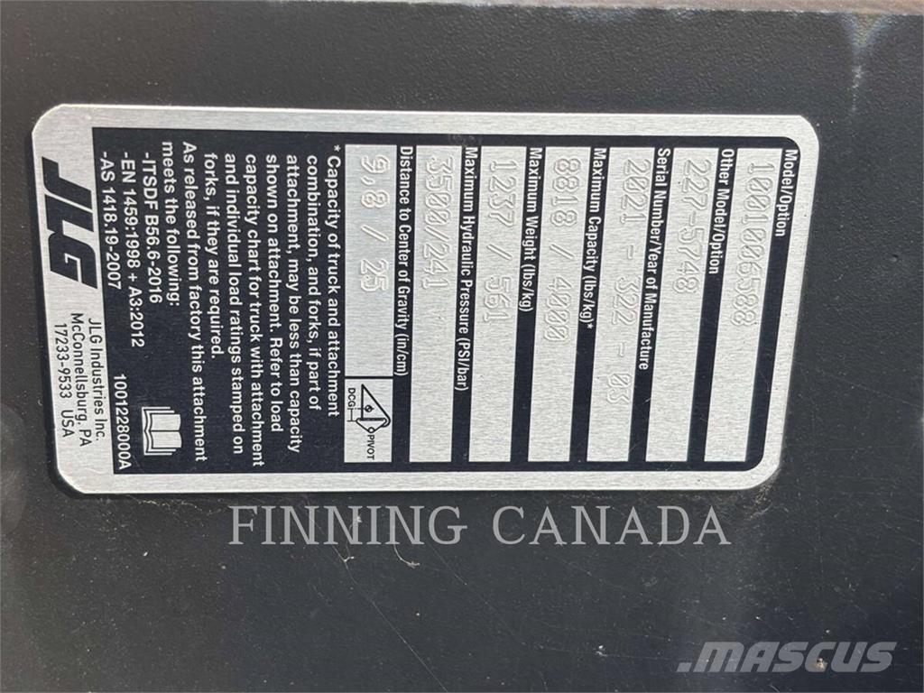 CAT TH62-CR-74 Trukkihaarukat