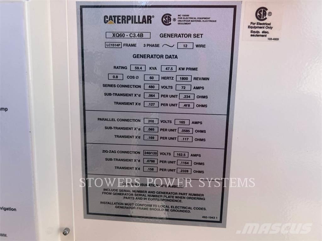 CAT XQ60-48KW Muut generaattorit