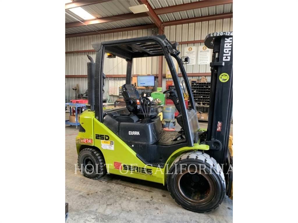 Clark S25D Dieseltrukit