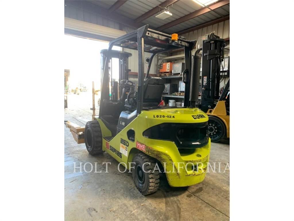 Clark S25D Dieseltrukit