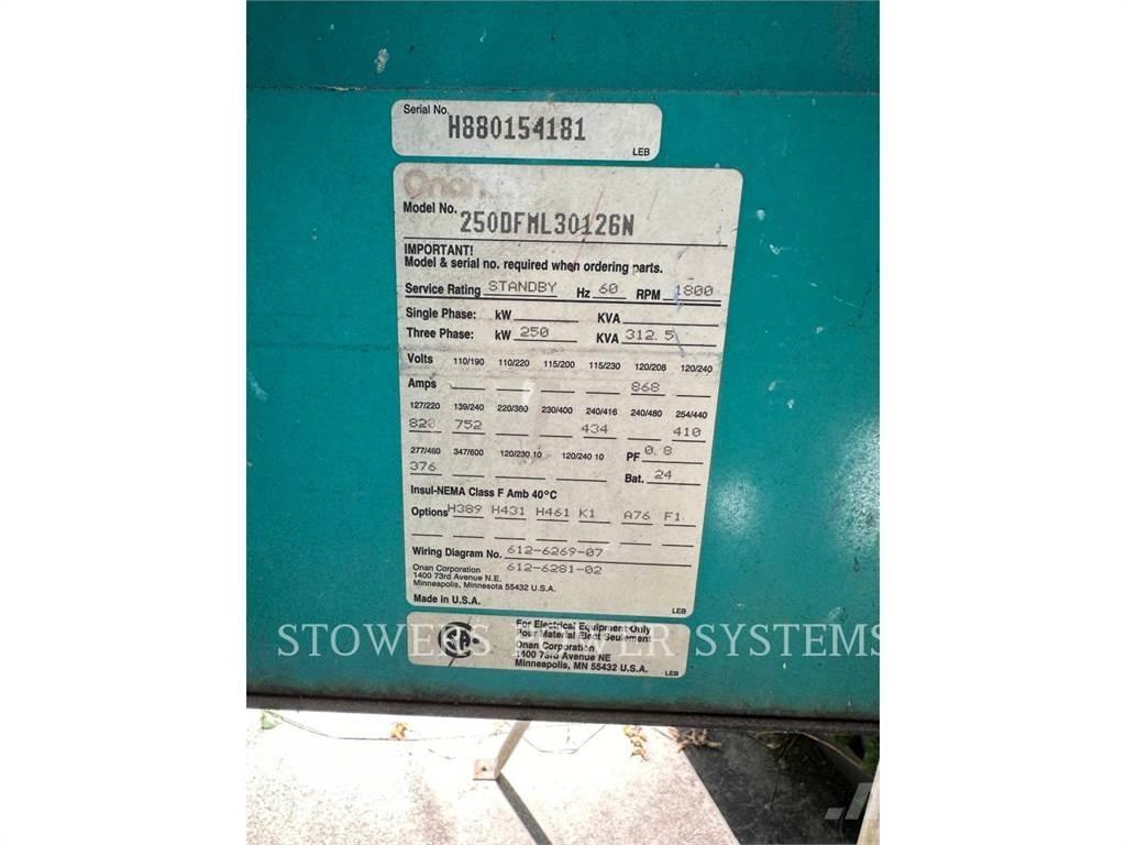 Cummins 250DFML Dieselgeneraattorit