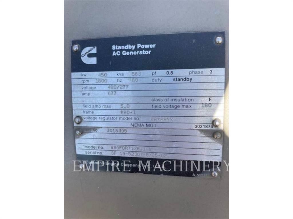 Cummins KTTA19G3 Dieselgeneraattorit