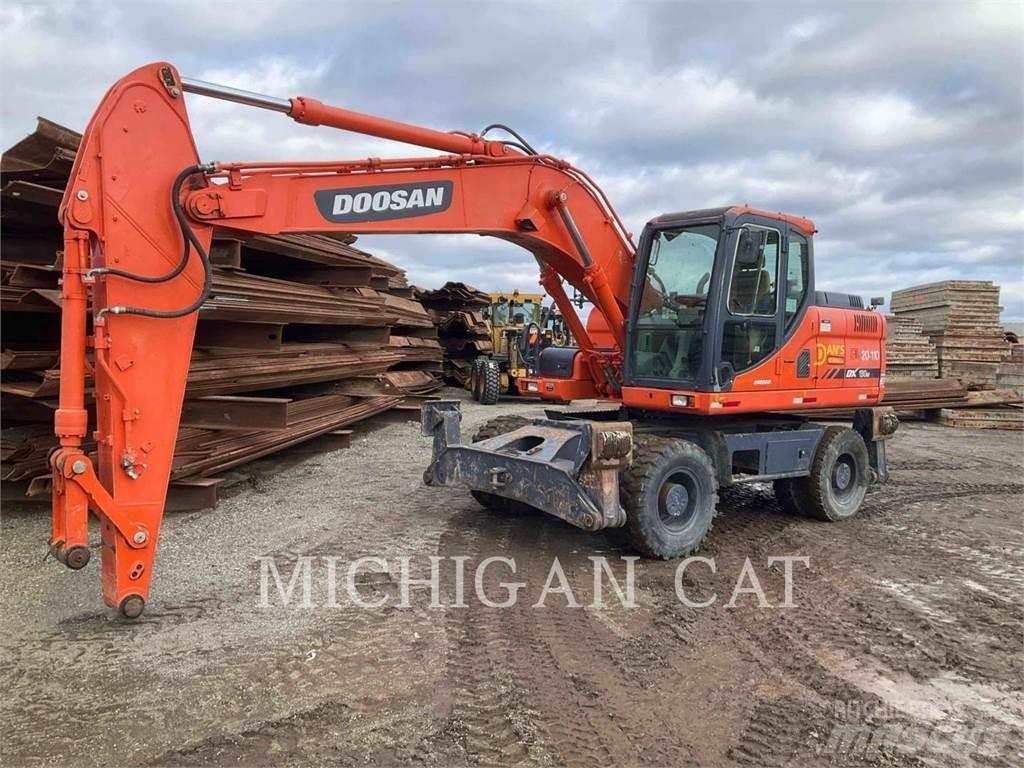 Doosan DX190W Pyöräkaivukoneet