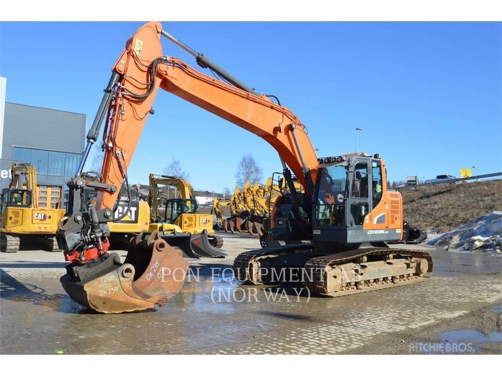 Doosan DX235 Telakaivukoneet