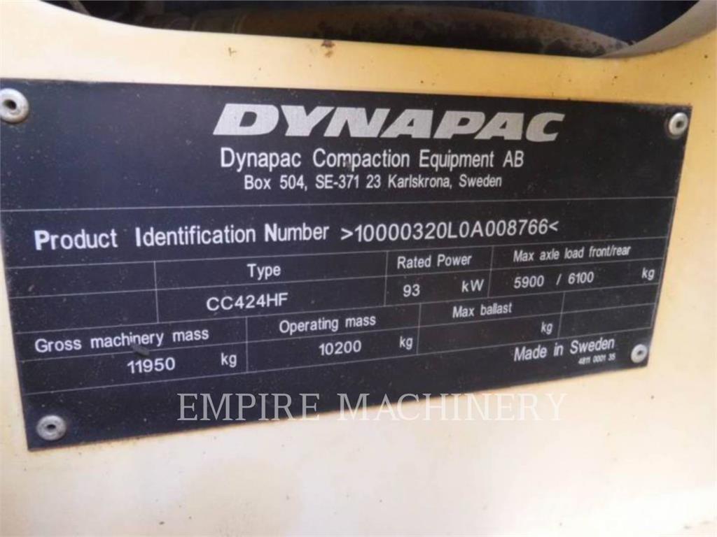Dynapac CC424HF Tandemjyrät