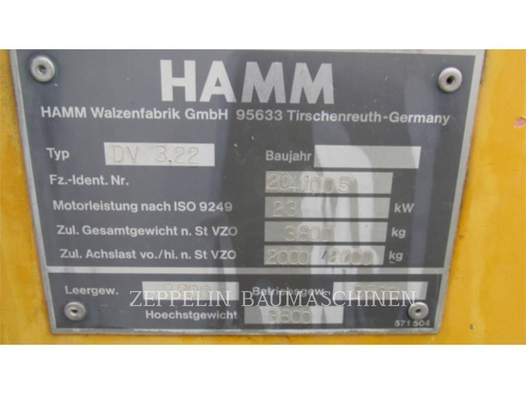 Hamm DV3.22 Tiivistyskoneet