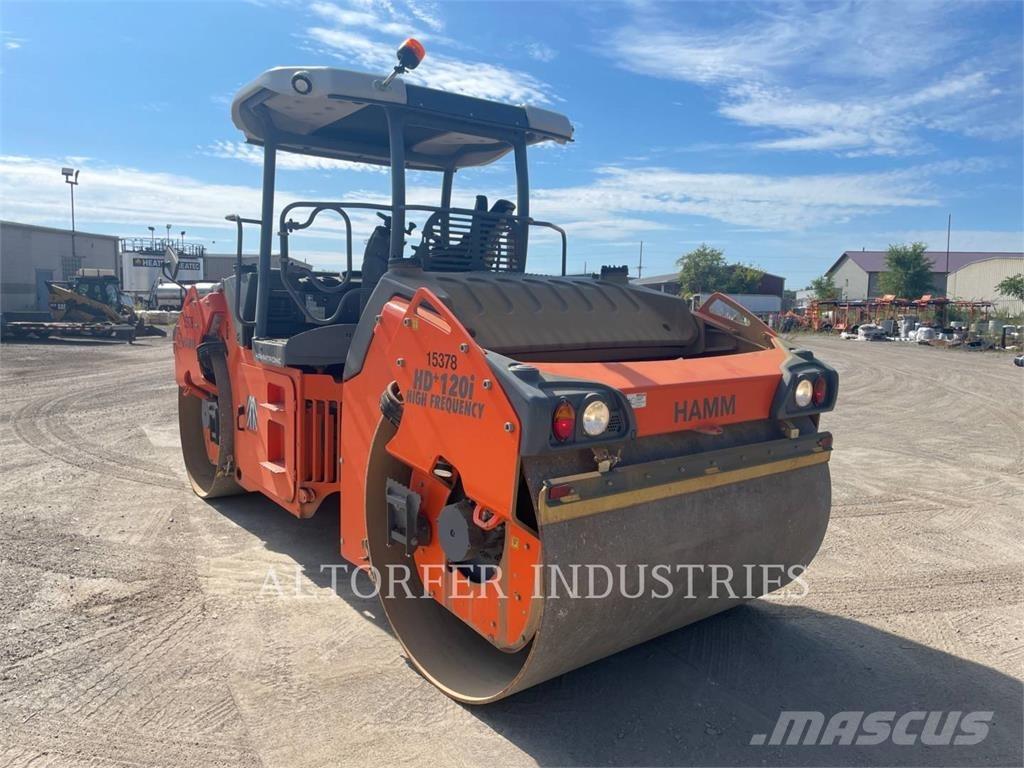 Hamm HD120IW-HF Tandemjyrät
