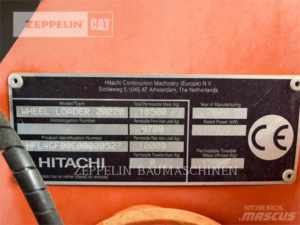 Hitachi ZW220 Pyöräkuormaajat