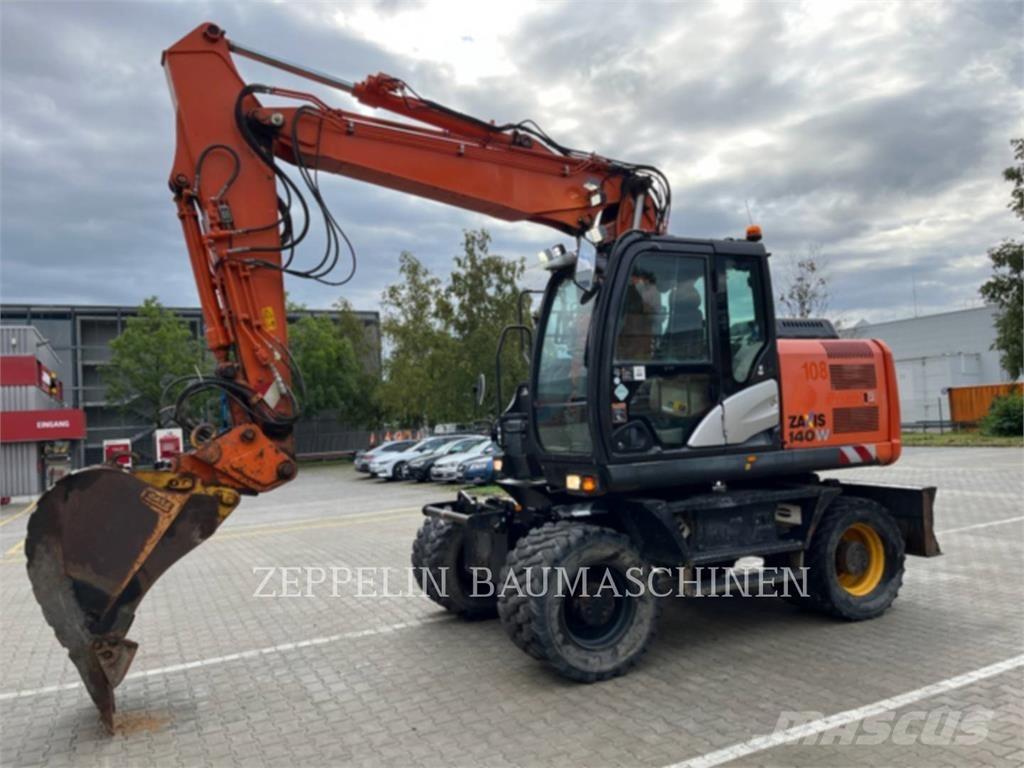 Hitachi ZX140W-5 Pyöräkaivukoneet
