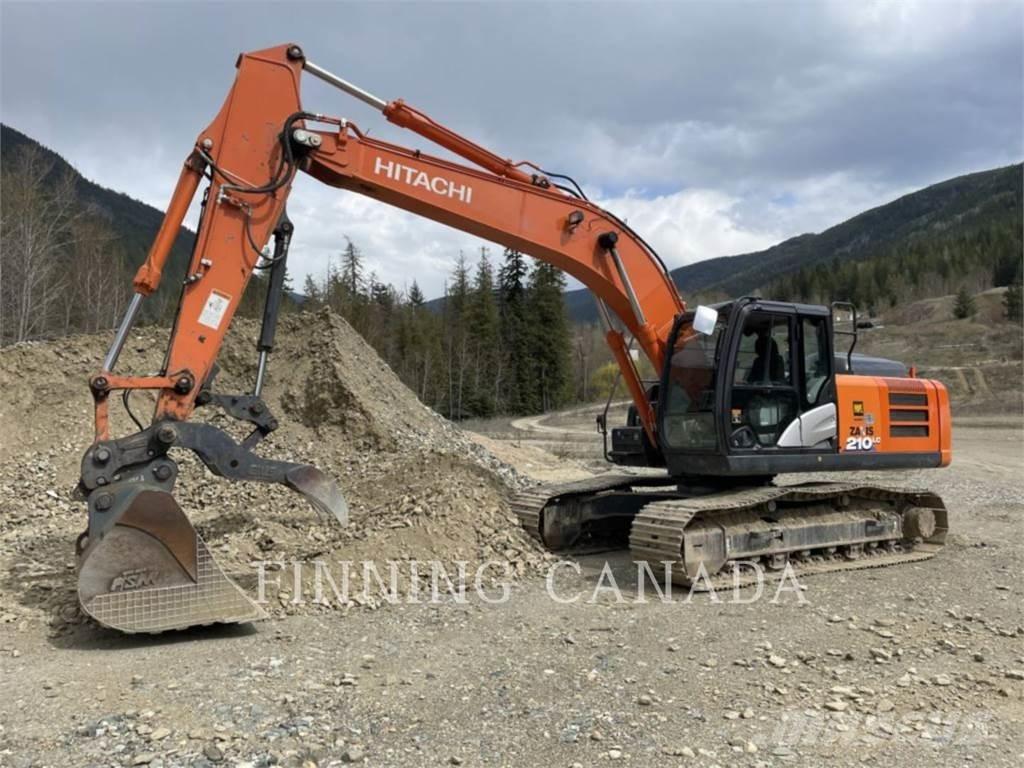 Hitachi ZX210LC Telakaivukoneet
