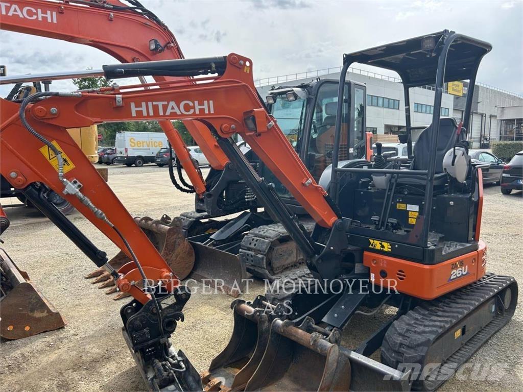 Hitachi ZX26U-6 Telakaivukoneet