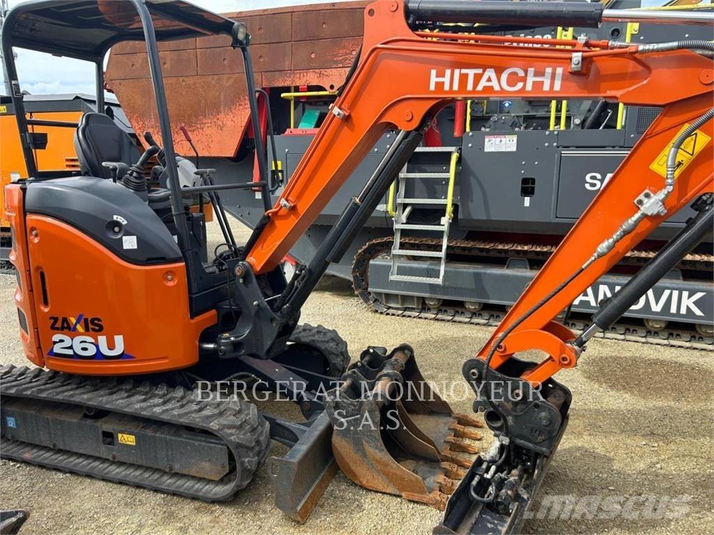 Hitachi ZX26U-6 Telakaivukoneet