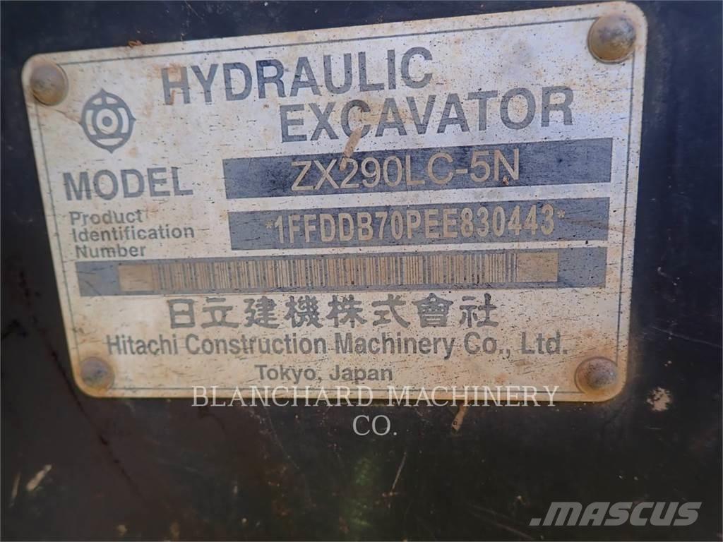 Hitachi ZX290LC-5 Telakaivukoneet