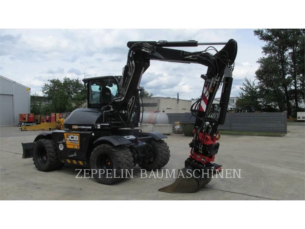 JCB 110W Pyöräkaivukoneet