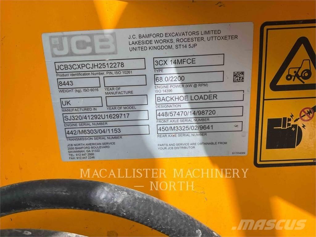 JCB 3CX Kaivurikuormaajat