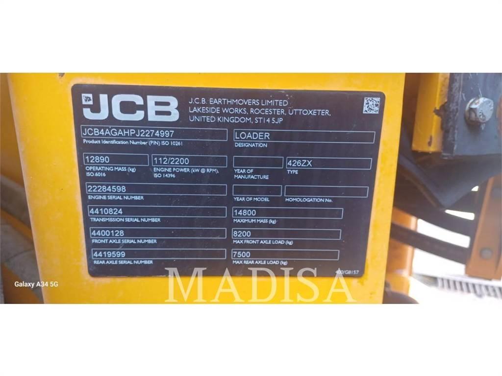 JCB 426B ZX Pyöräkuormaajat