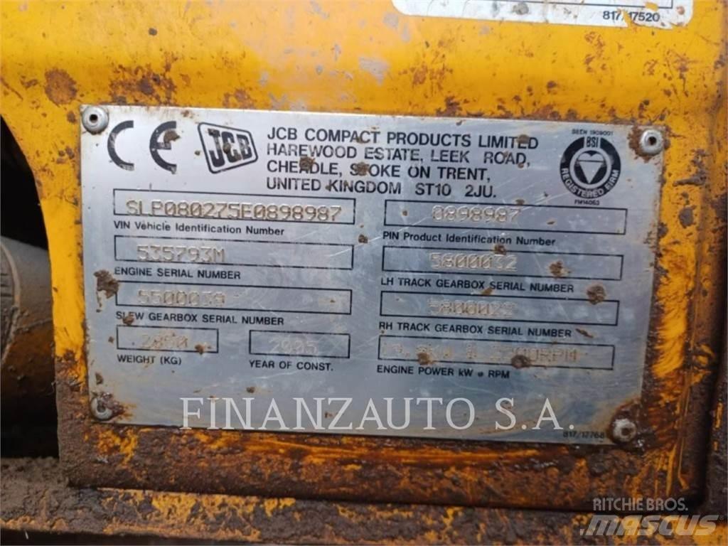 JCB 8027 Telakaivukoneet