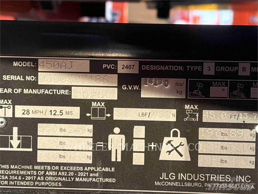 JLG 450AJ Kuukulkijat