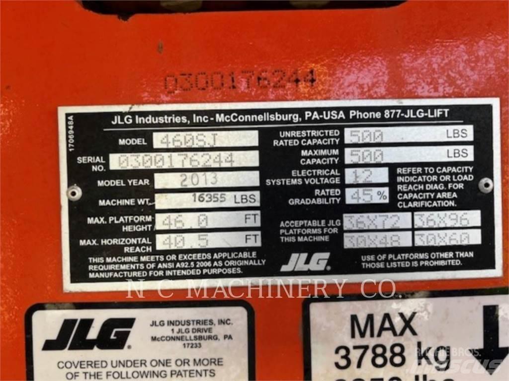 JLG 460SJ Telakaivukoneet