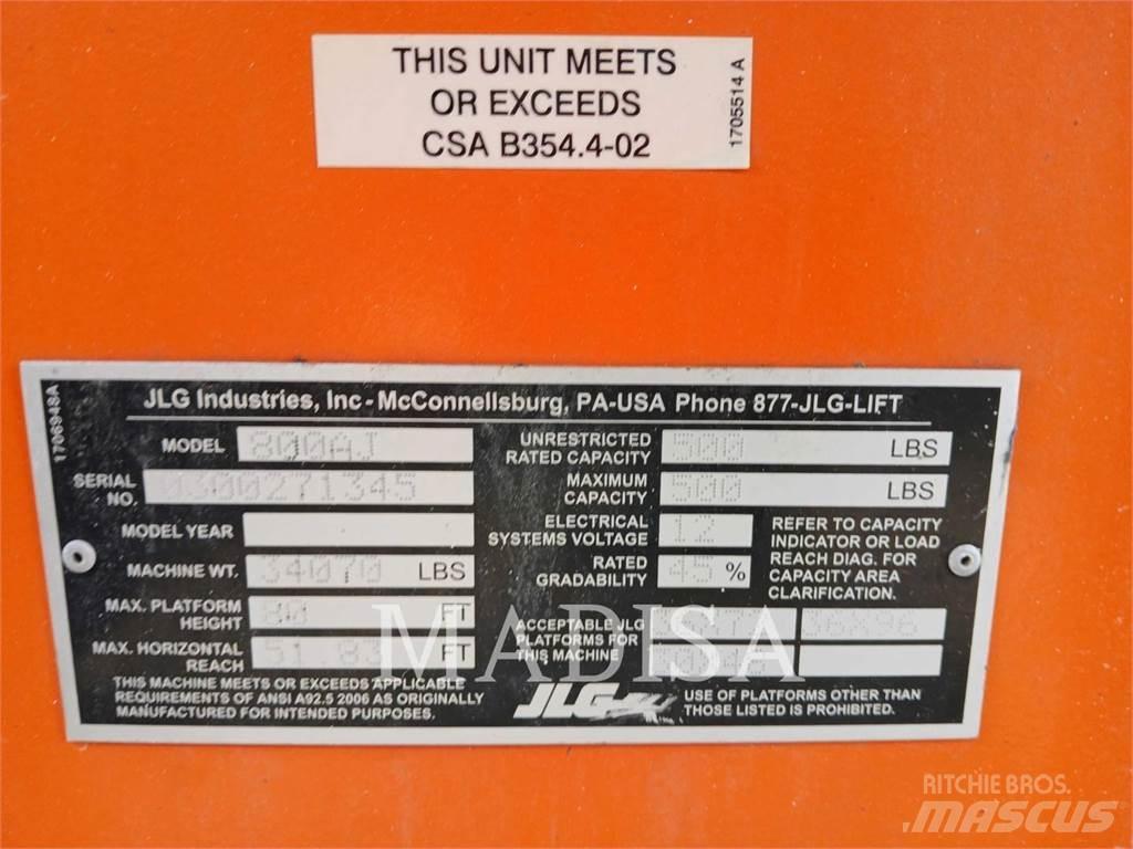 JLG 800 AJ Kuukulkijat