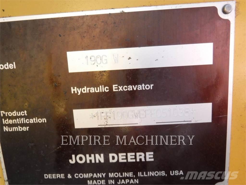 John Deere 190G Telakaivukoneet