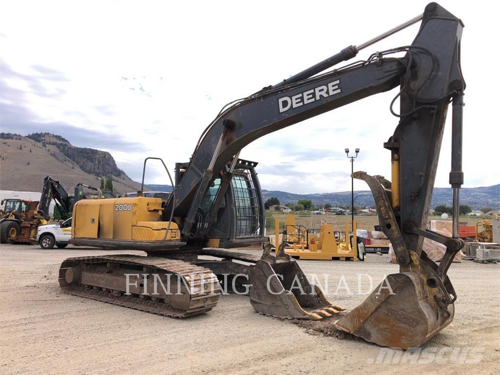 John Deere 200DLC Telakaivukoneet