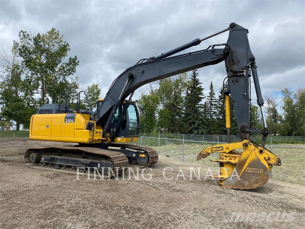 John Deere 210G Telakaivukoneet