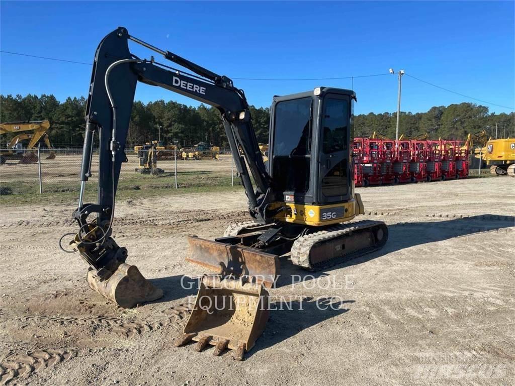 John Deere 35G Telakaivukoneet