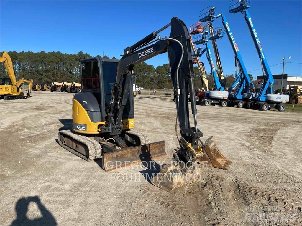 John Deere 35G Telakaivukoneet