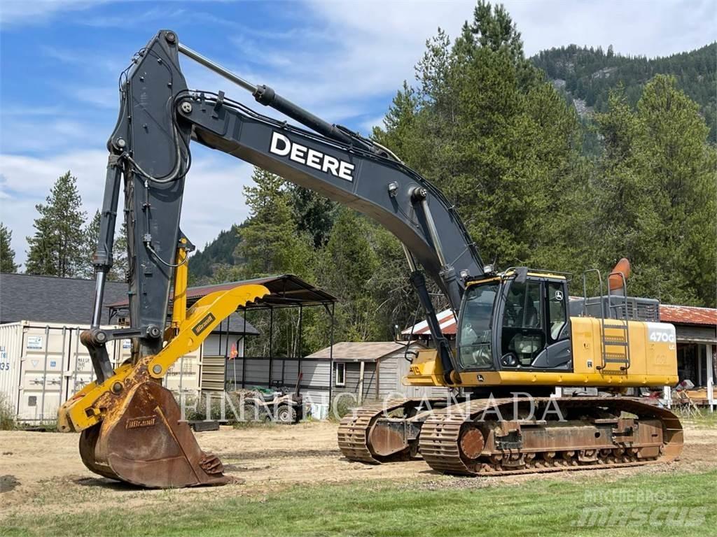 John Deere 470G Telakaivukoneet