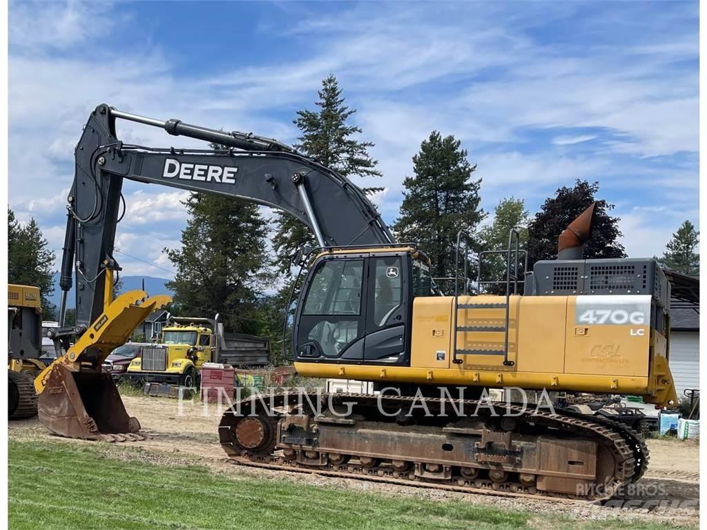 John Deere 470G Telakaivukoneet