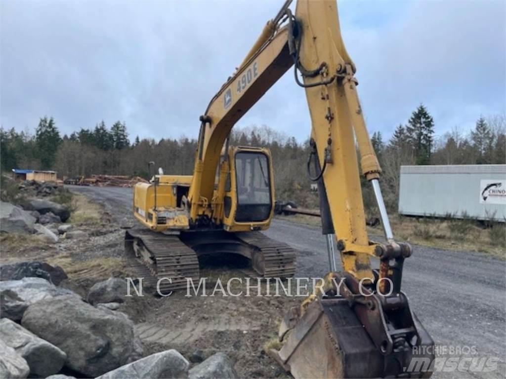 John Deere 490E Telakaivukoneet