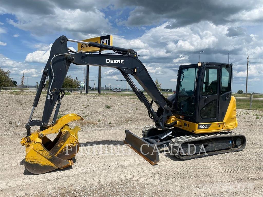 John Deere 60G Telakaivukoneet