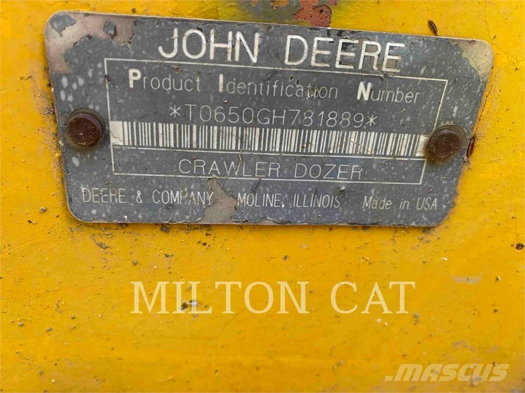John Deere 650G Telaketjupuskutraktorit
