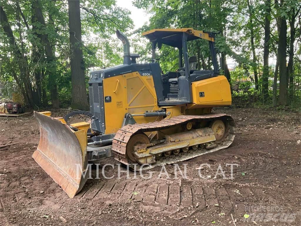 John Deere 650K Telaketjupuskutraktorit