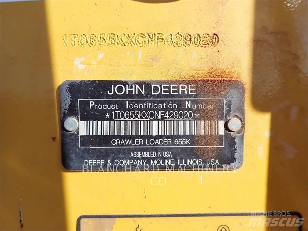 John Deere 655K Telakuormaajat