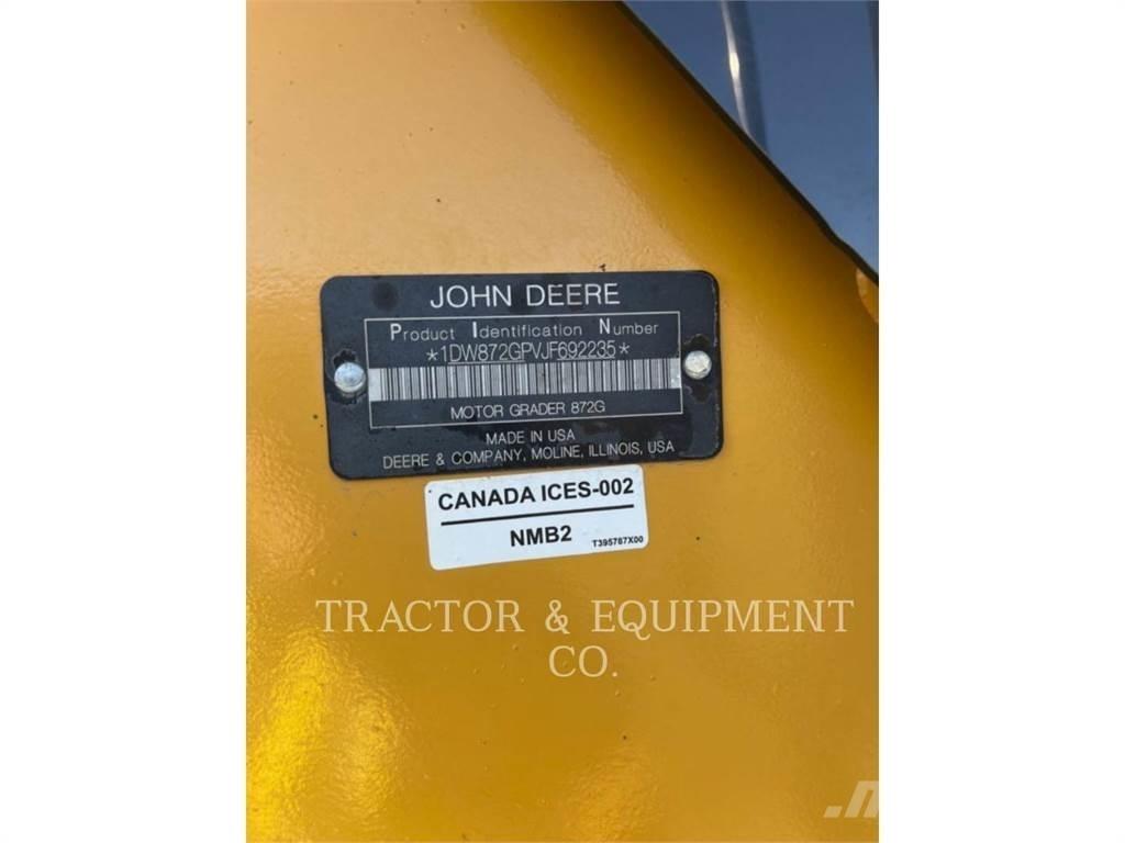 John Deere 872GP Tiehöylät