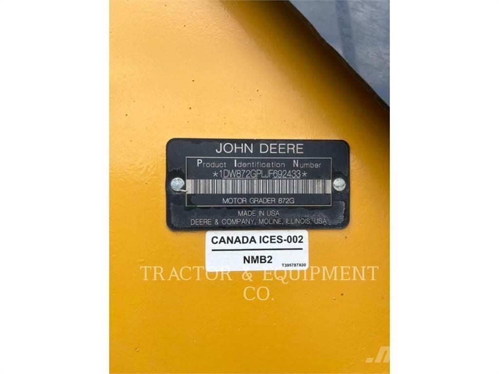 John Deere 872GP Tiehöylät