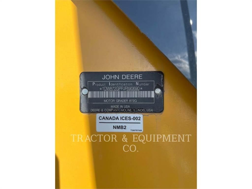 John Deere 872GP Tiehöylät