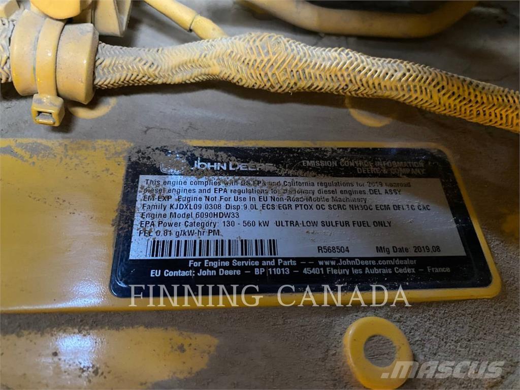 John Deere 872GP Tiehöylät