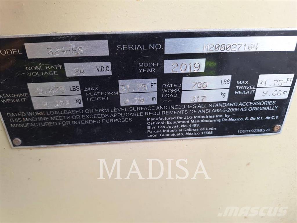 Jungheinrich 3246ES Saksilavat